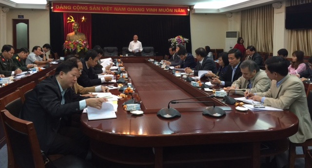 Quang cảnh cuộc họp