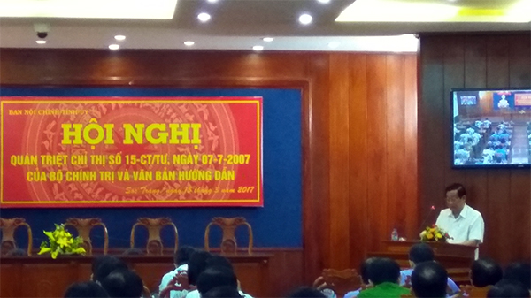 Quang cảnh Hội nghị