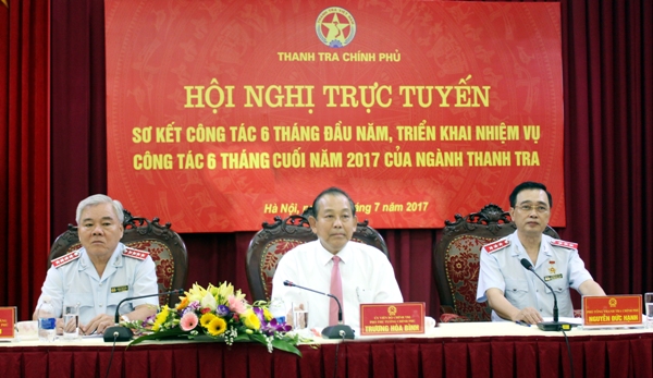 Các đồng chí chủ trì Hội nghị