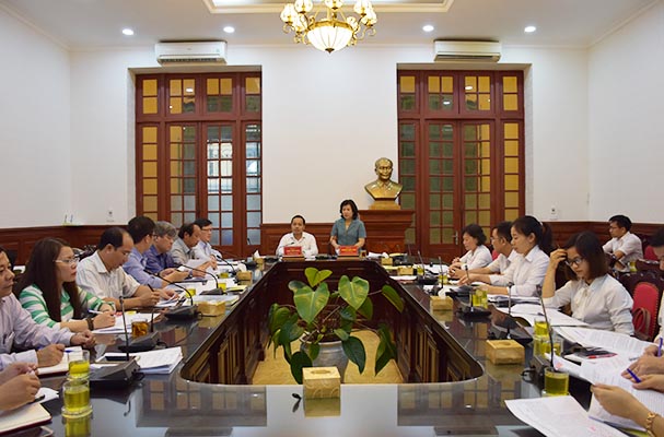 Toàn cảnh buổi làm việc