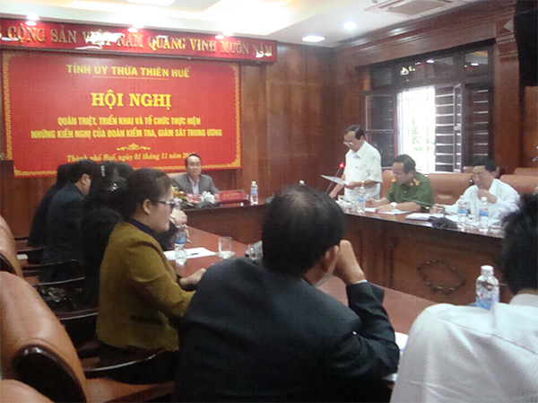 Quang cảnh Hội nghị