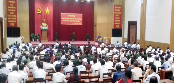 Một Hội nghị của Tỉnh ủy Kiên Giang