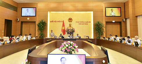 Ủy ban Thường vụ Quốc hội đã cho ý kiến về việc chuẩn bị Kỳ họp thứ Sáu, Quốc hội Khóa XIV