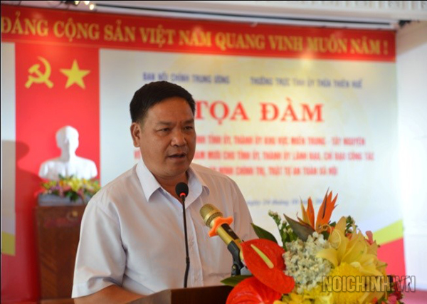 Đồng chí Nguyễn Xuân Thao, Phó trưởng Ban Nội chính Tỉnh ủy Đắk Lắk