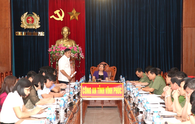 Ban Pháp chế của HĐND tỉnh Vĩnh Phúc đã thẩm tra báo cáo của UBND tỉnh về kết quả công tác phòng chống tội phạm và vi phạm pháp luật 