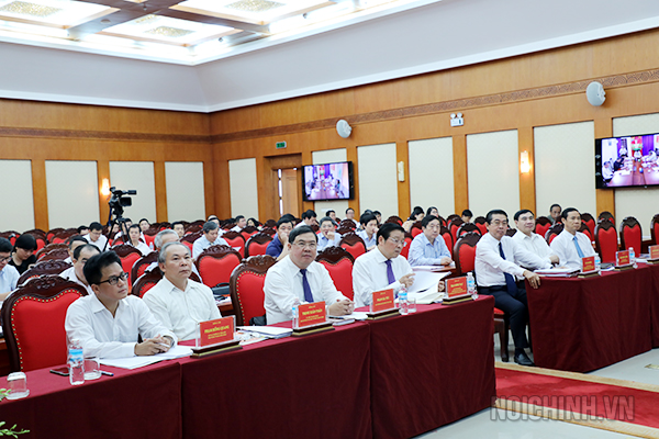 Ban Nội chính Trung ương sơ kết công tác sáu tháng đầu năm 2019