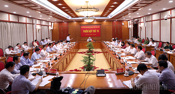 Phiên họp thứ 16 Ban Chỉ đạo Trung ương về phòng, chống tham nhũng