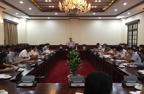 Quang cảnh cuộc họp