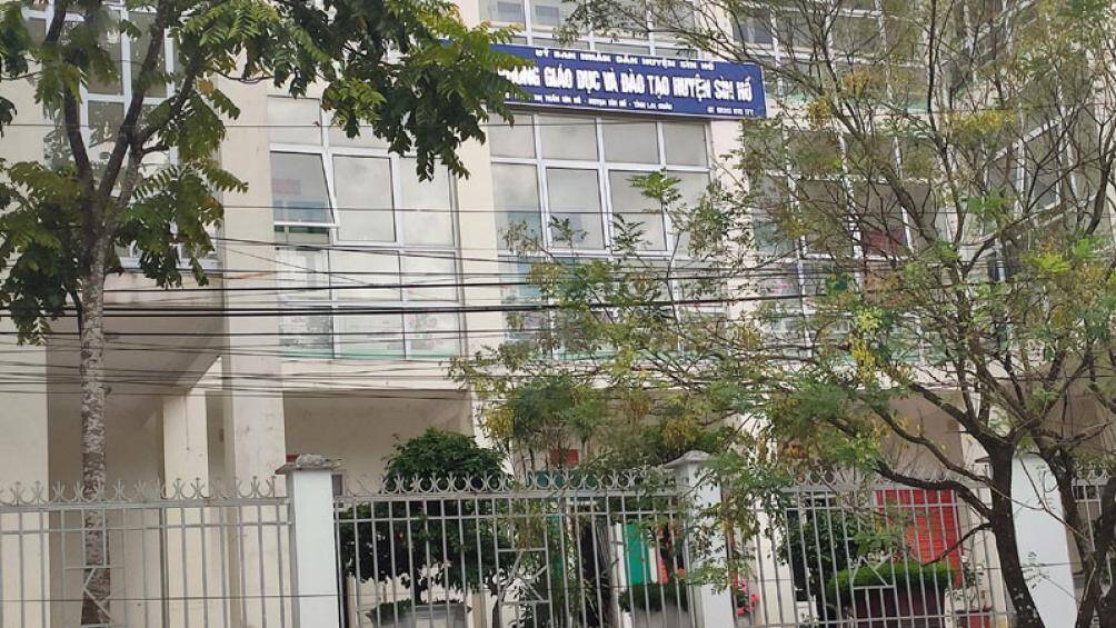 Phòng Giáo dục và Đào tạo huyện Sìn Hồ nơi các bị can từng công tác