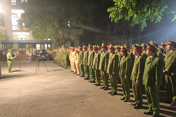   Lào Cai thực hiện tốt các hoạt động tư pháp trong lực lượng Công an