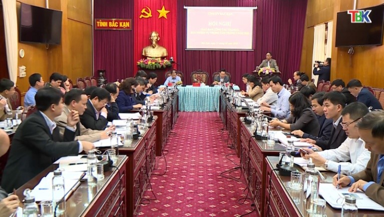 Một Hội nghị giao ban của Tỉnh ủy Bắc Kạn