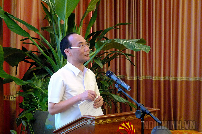 Đồng chí Phùng Đức Chiến, Trưởng Ban Nội chính Tỉnh ủy Bắc Ninh