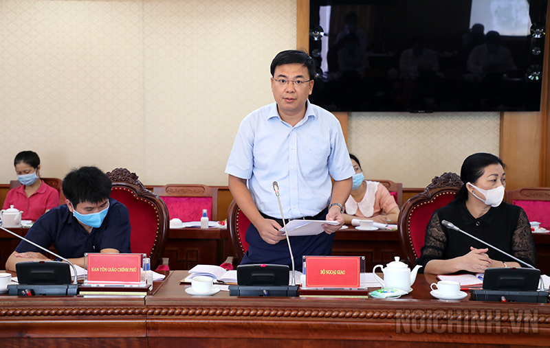 Đồng chí Phạm Quang Hiệu, Trợ lý Bộ trưởng Bộ Ngoại giao