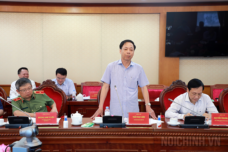 Đồng chí Trần Ngọc Liêm, Phó tổng Thanh tra Chính phủ