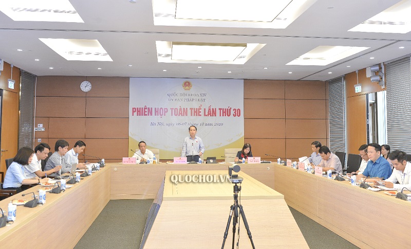 Ủy ban Pháp luật của Quốc hội thẩm tra Báo cáo của Chính phủ về công tác giải quyết khiếu nại, tố cáo năm 2020.