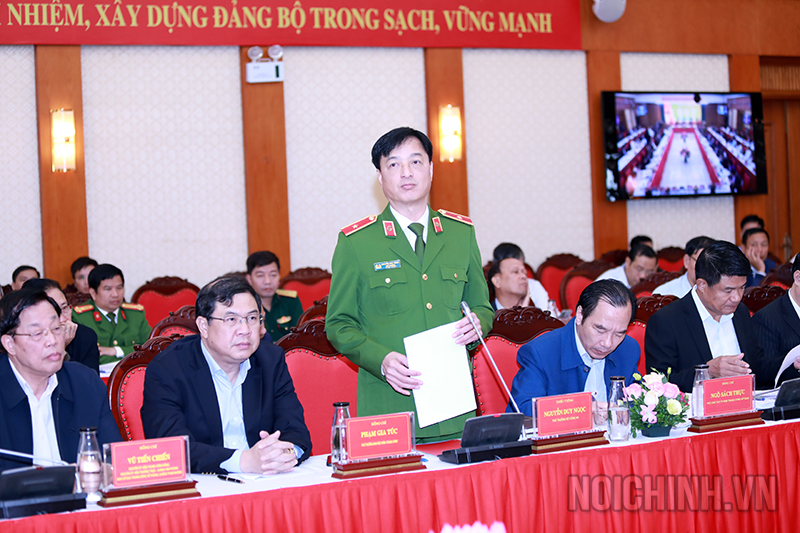 Đồng chí Nguyễn Duy Ngọc, Thứ trưởng Bộ Công an