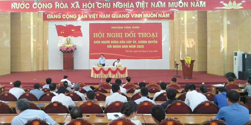 Phú Thọ tăng cường đối thoại trực tiếp người đứng đầu cấp ủy, chính quyền với nhân dân tuyên truyền về phòng, chống tham nhũng