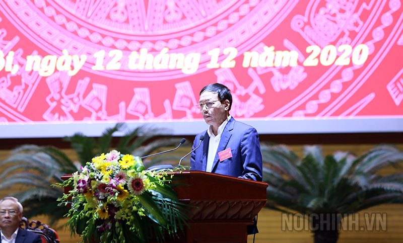 Đồng chí Nguyễn Trí Tuệ, Phó Chánh án Tòa án nhân dân tối cao