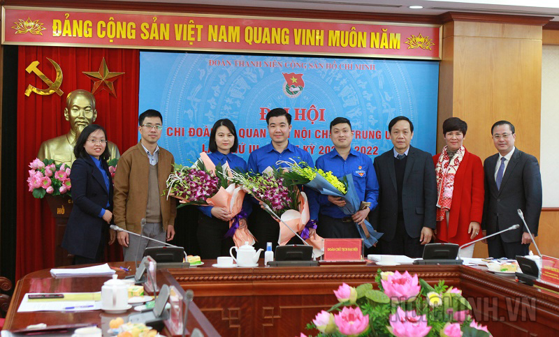 Ban Chấp hành Chi đoàn Cơ quan Ban Nội Chính Trung ương khóa III, nhiệm kỳ 2020-2022 ra mắtt tại Đại Hội