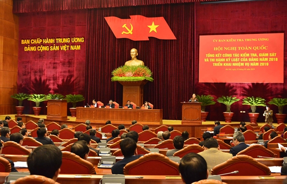 Hội nghị toàn quốc tổng kết công tác kiểm tra, giám sát nhiệm kỳ Đại hội XII của Đảng