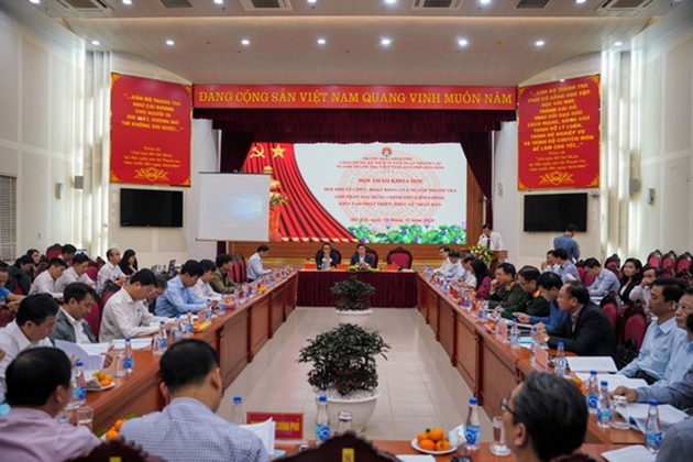 Quang cảnh buổi Tọa đàm