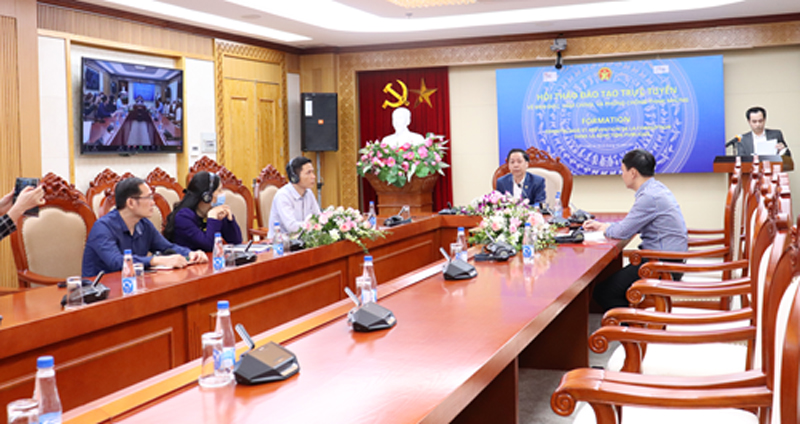  Toàn cảnh Hội thảo đào tạo trực tuyến tại điểm cầu Thanh tra Chính phủ, Việt Nam 