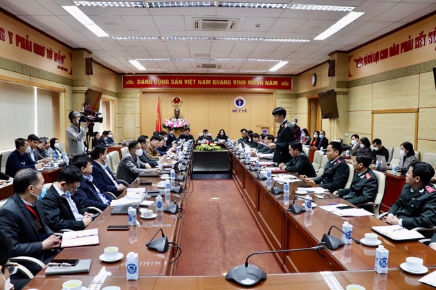 Quang cảnh buổi công bố