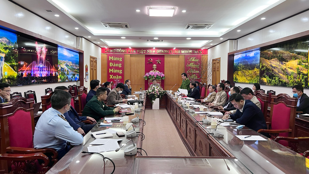  Hội nghị giao ban công tác nội chính, PCTNTC, CCTP tháng 1/2022