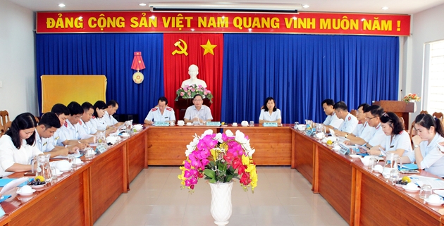 Thanh tra các tỉnh miền Tây Nam sông Hậu kiểm tra công tác thi đua khen thưởng tại Thanh tra tỉnh An Giang