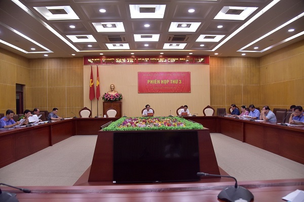 Phiên họp thứ ba của Ban Chỉ đạo Phòng, chống tham nhũng, tiêu cực tỉnh