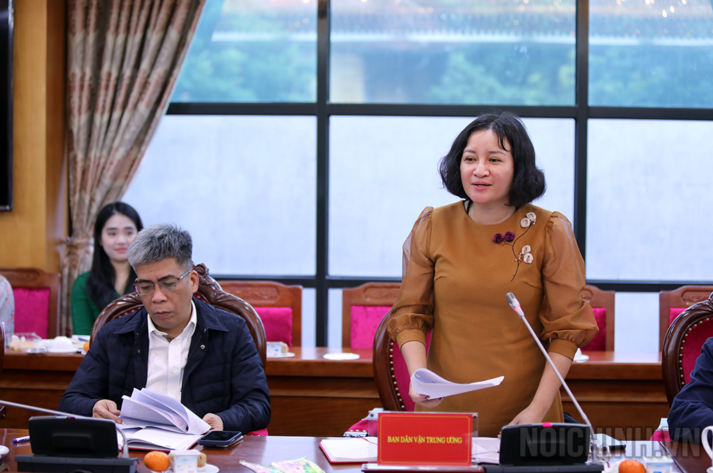 Đồng chí Nguyễn Thanh Huyền, Phó Chánh Văn phòng, Ban Dân vận Trung ương