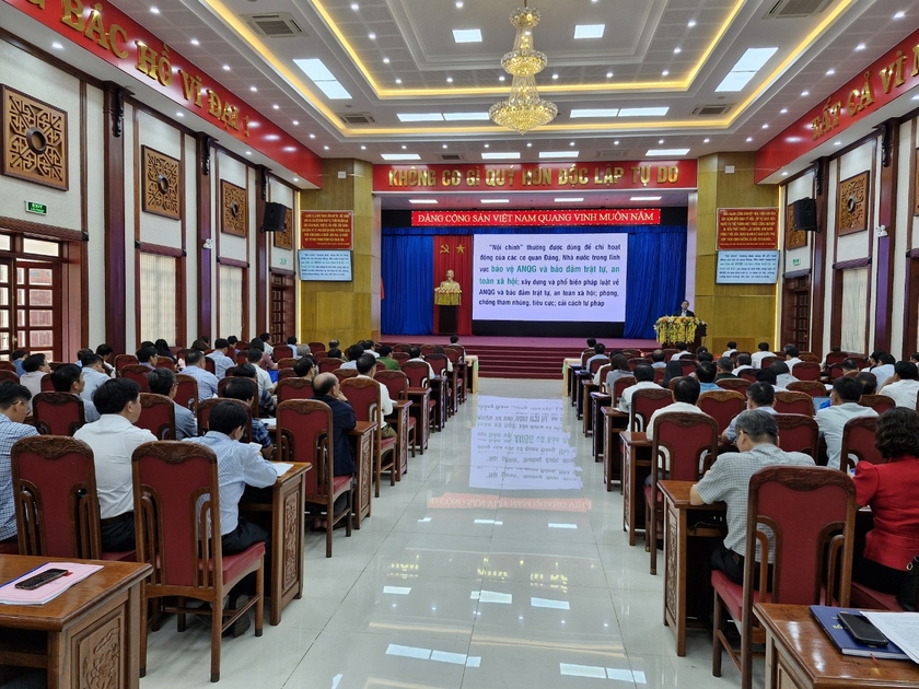 Quang cảnh Hội nghị