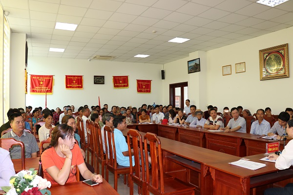 Buổi tiếp xúc, đối thoại với công dân tại Thanh tra tỉnh Lào Cai. (Ảnh minh họa)