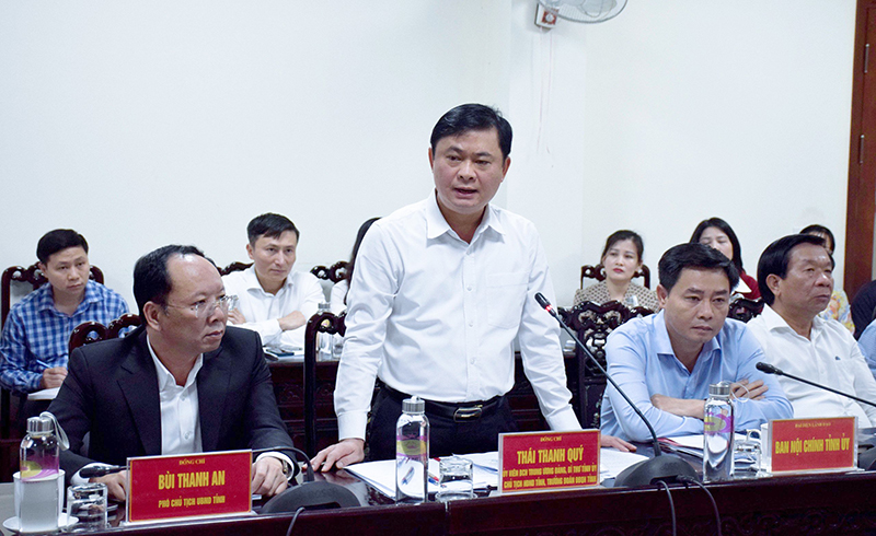 Phiên tiếp công dân định kỳ của đồng chí Bí thư Tỉnh ủy