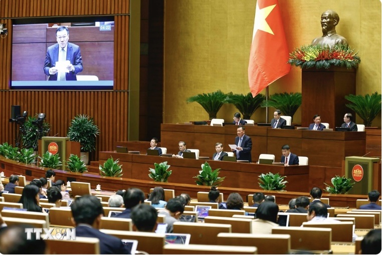 Tổng Thanh tra Chính phủ Đoàn Hồng Phong phát biểu tại Kỳ họp