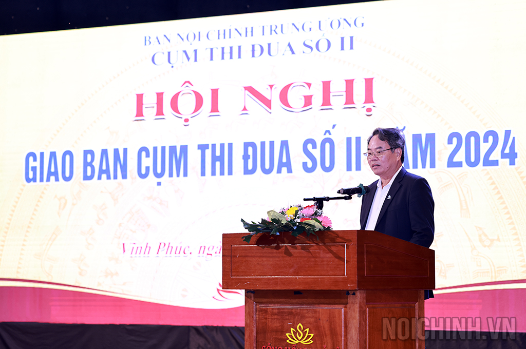 Đồng chí Nguyễn Đình Hải, Ủy viên Ban Thường vụ, Trưởng Ban nội chính Tỉnh ủy Hà Tĩnh