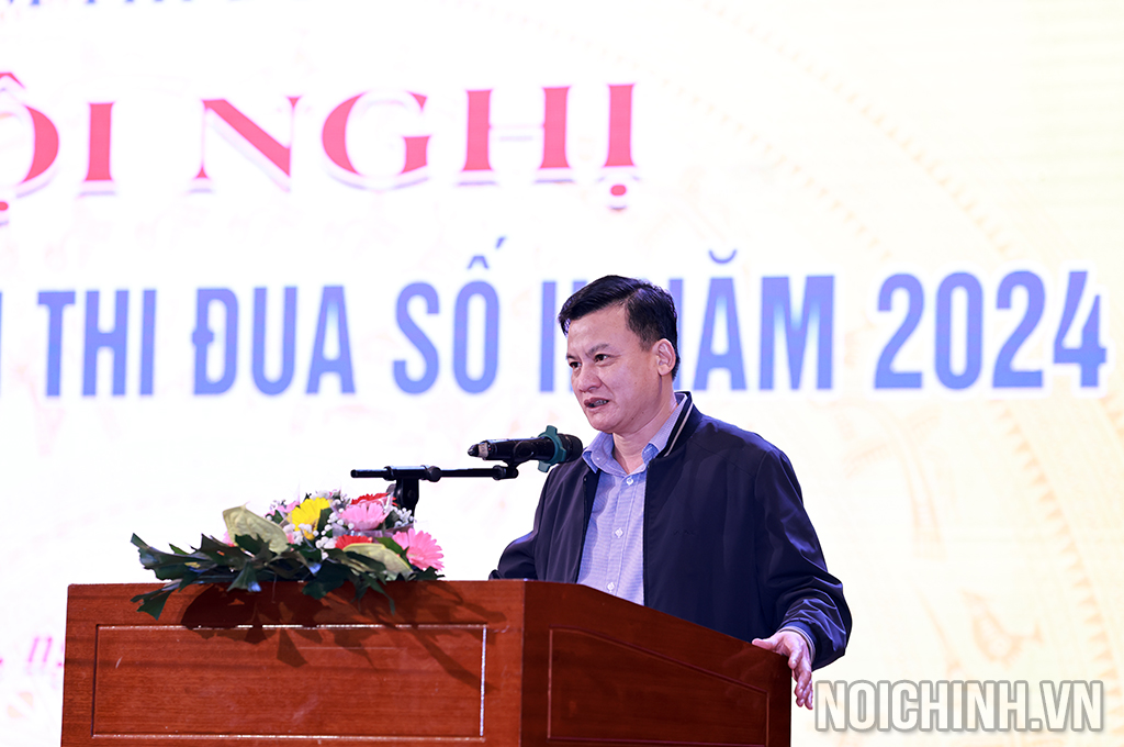 Đồng chí Phạm Vũ Cường, Phó Trưởng Ban Nội chính Tỉnh ủy Nghệ An