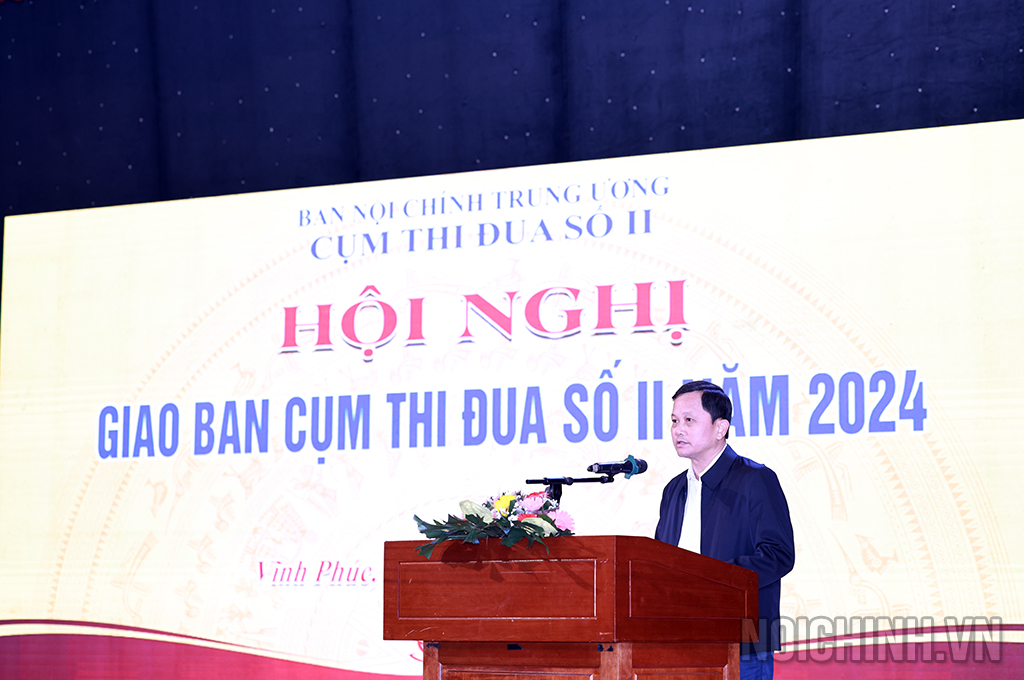 Đồng chí Đỗ Thành Nam, Phó trưởng Ban Nội chính Tỉnh ủy Thanh Hoá