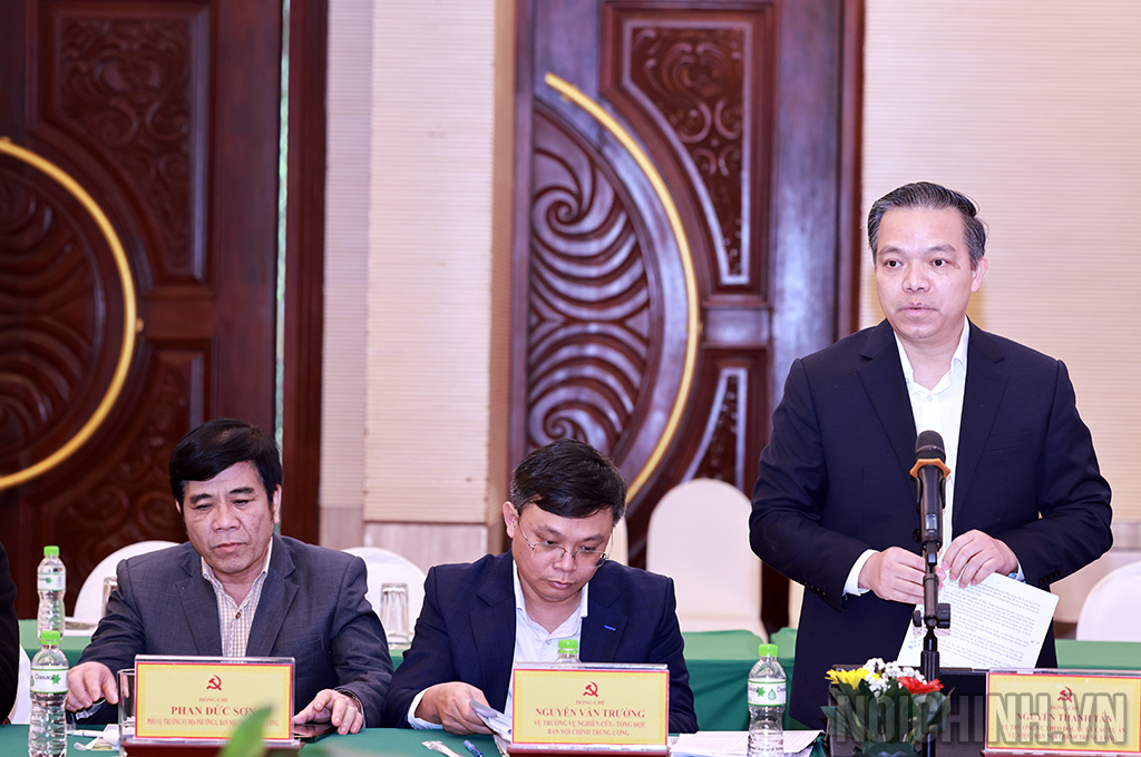 Đồng chí Nguyễn Thanh Tân, Vụ trưởng Vụ Theo dõi xử lý các vụ án, vụ việc