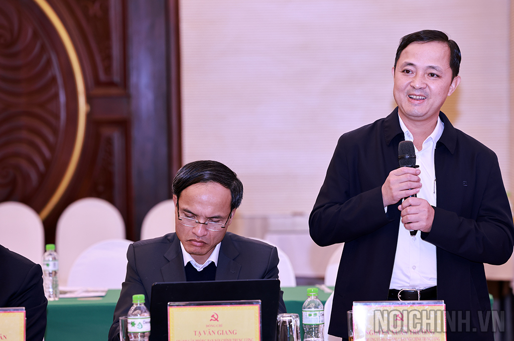 Đồng chí Nguyễn Xuân Trường, Vụ trưởng Vụ Địa phương I