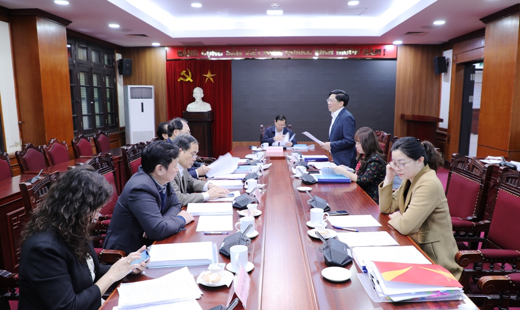 Quang cảnh Hội nghị nghiệm thu 