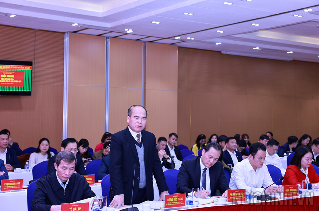 Đồng chí Phùng Quang Hội, Ủy viên Ban Thường vụ, Trưởng Ban Nội chính Tỉnh ủy Lạng Sơn