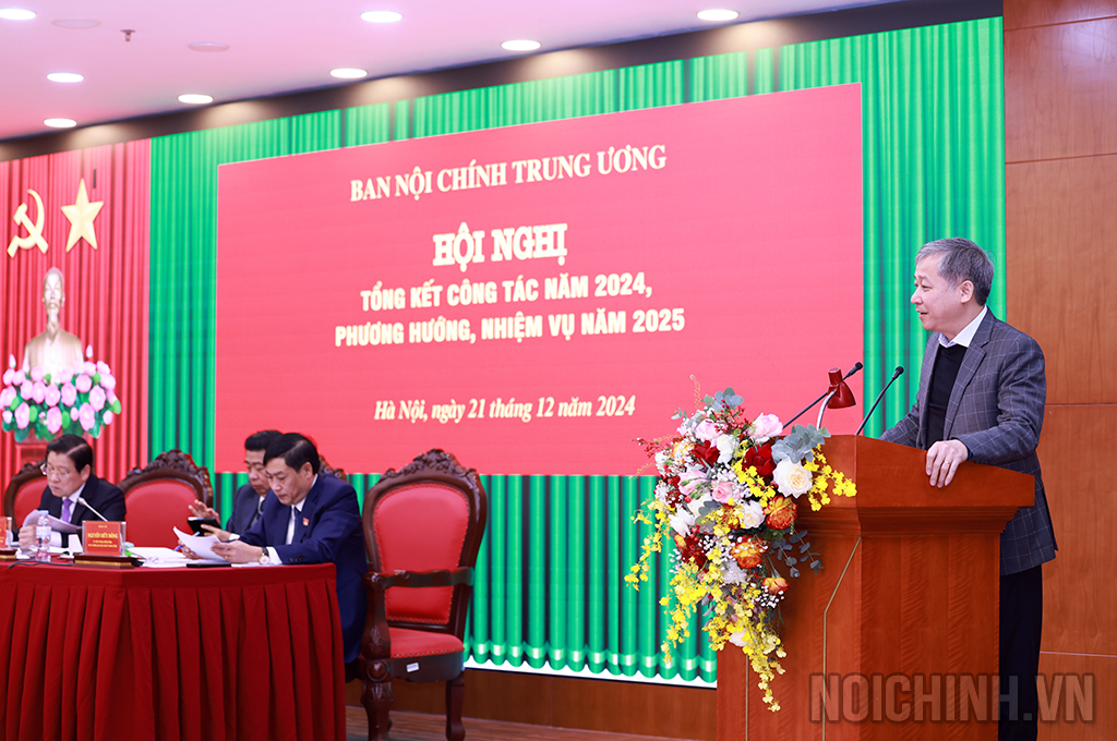 Đồng chí Nguyễn Cảnh Lam, Vụ trưởng Vụ Cải cách tư pháp