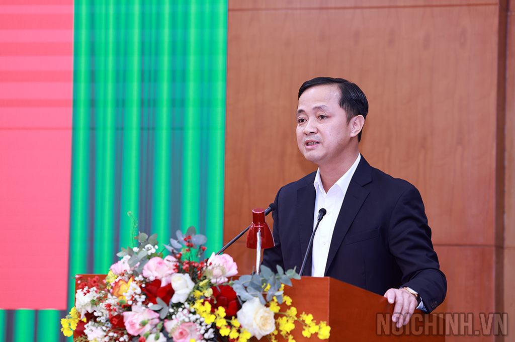 Đồng chí Nguyễn Xuân Trường, Vụ trưởng Vụ Địa phương I