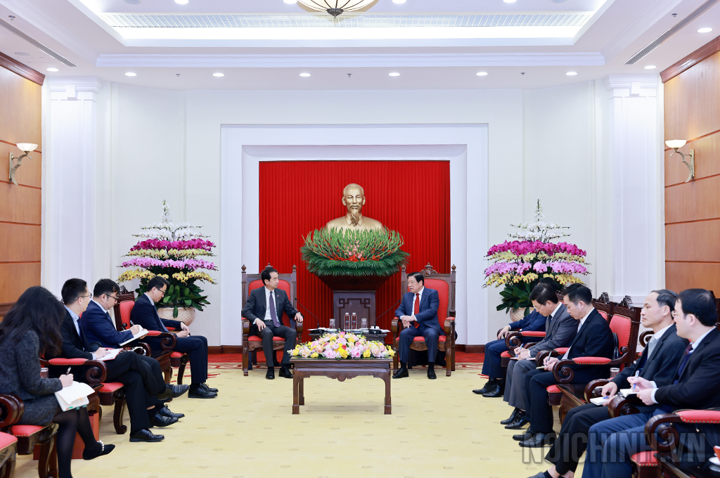 Quang cảnh buổi tiếp