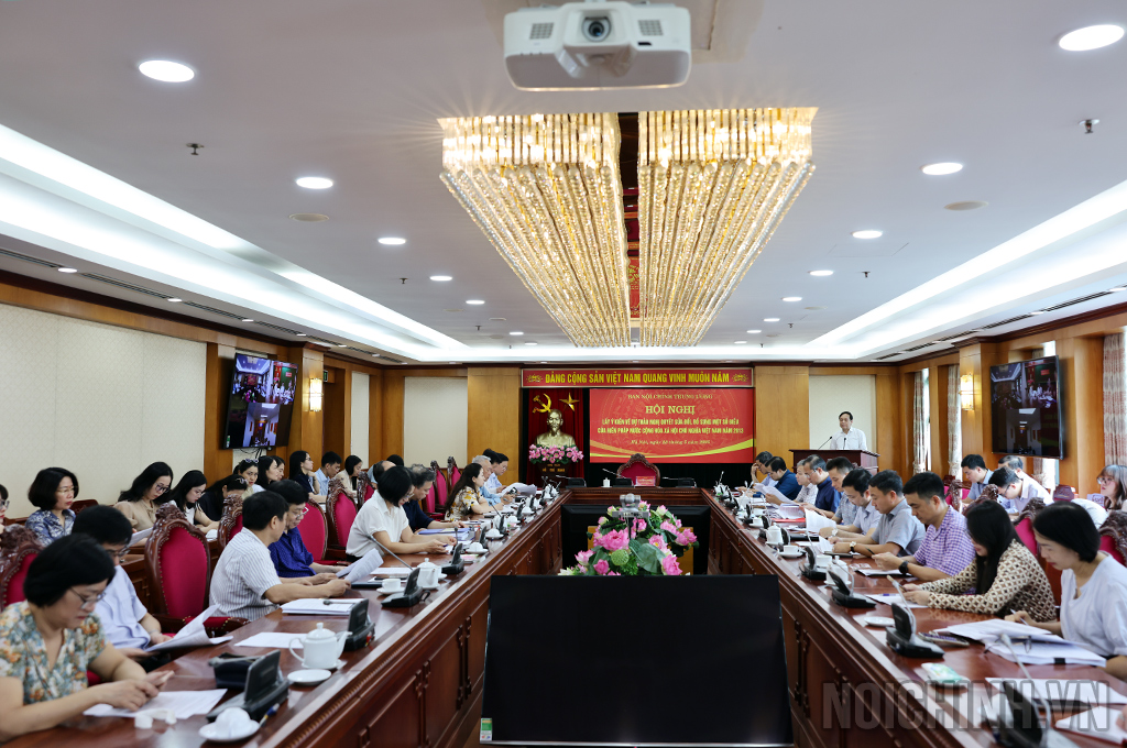 Quang cảnh Hội nghị