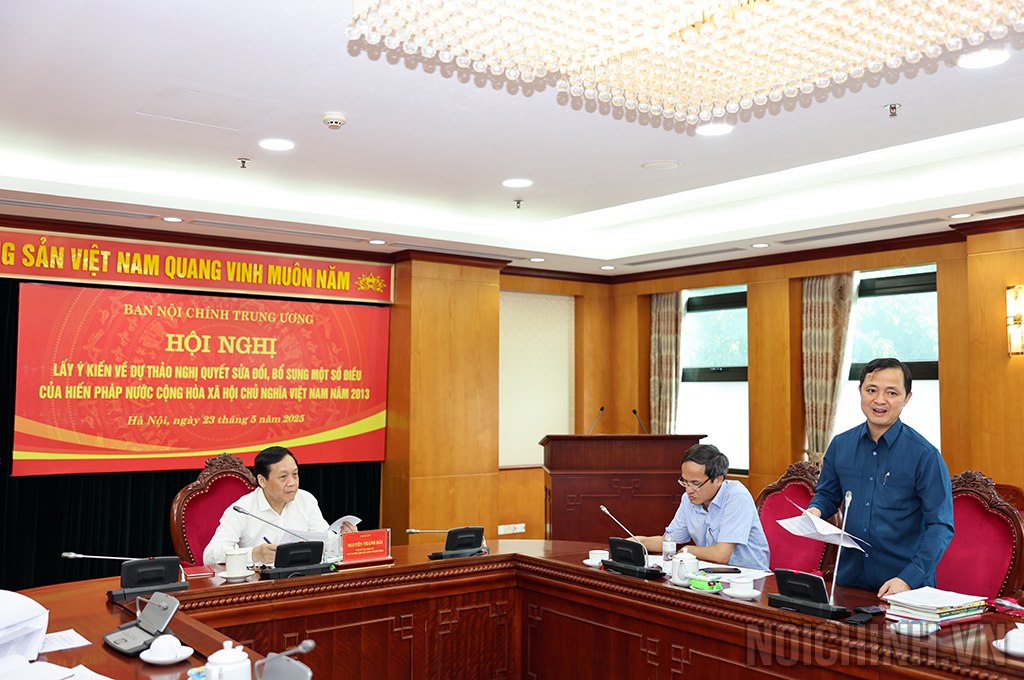 Đồng chí Nguyễn Xuân Trưởng, Vụ trưởng Vụ Địa phương I