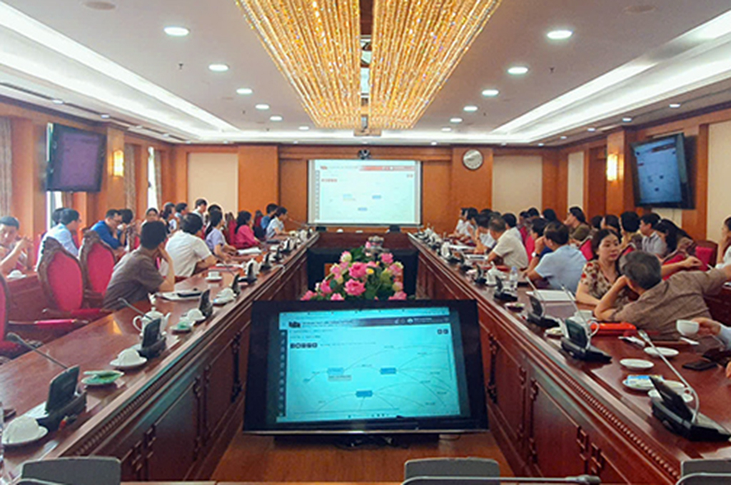 Hội nghị tập huấn phần mềm tác nghiệp phiên bản mới tại Ban Nội chính Trung ương