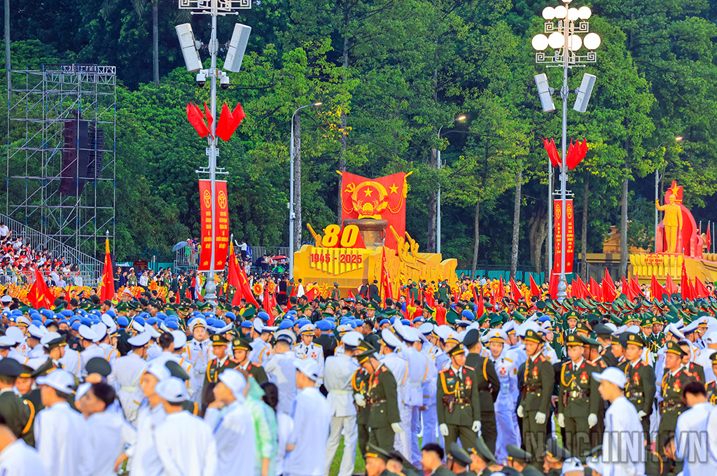Lễ Tổng duyệt cấp Nhà nước Lễ kỷ niệm, diễu binh, diễu hành 80 năm Cách mạng Tháng Tám thành công và Quốc khánh nước Cộng hòa xã hội chủ nghĩa Việt Nam