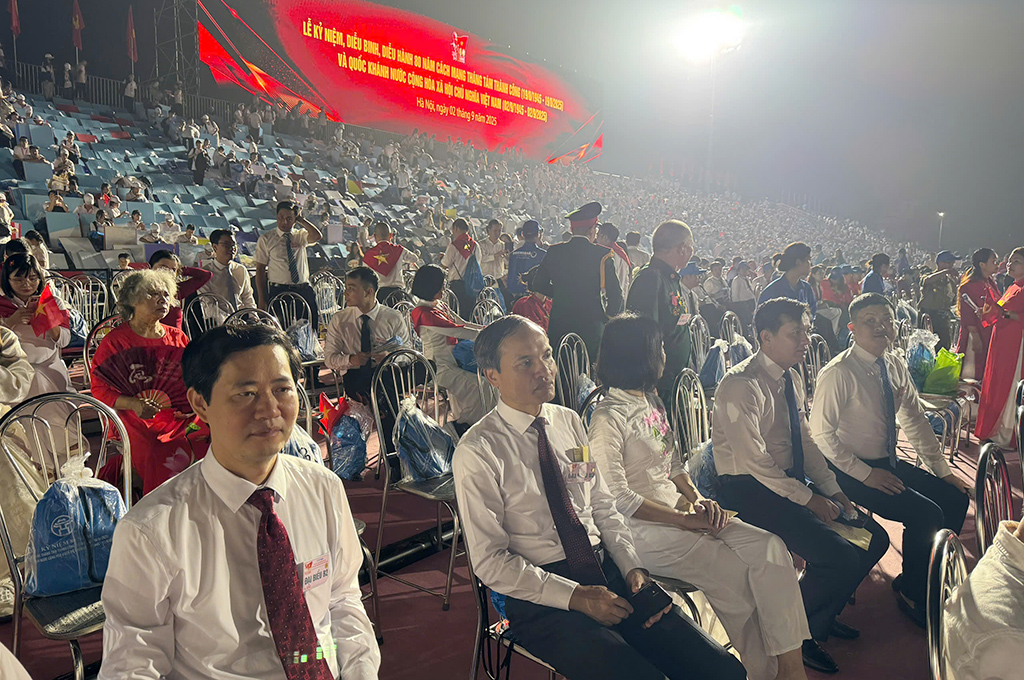 Cán bộ Ban Nội chính Trung ương tham dự Lễ kỷ niệm